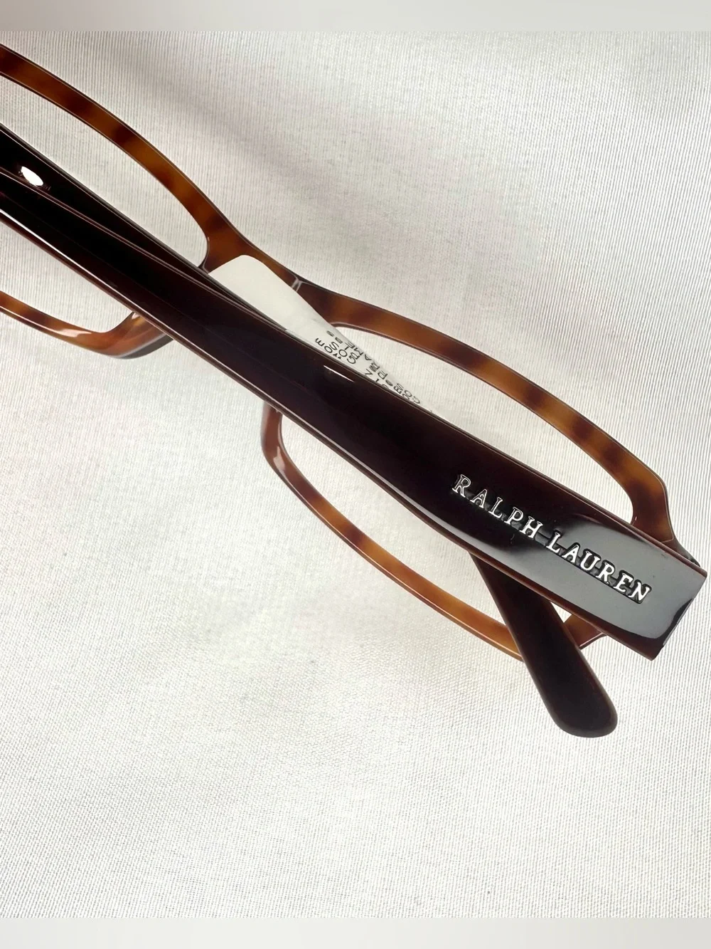 Ralph Lauren Brown Rectangular Women's Eyeglasses